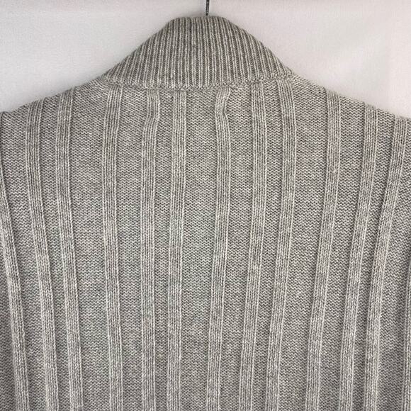 Lachlan British Inspired Cable-Knit Wool-Blend Cardigan Size XL - Picture 6 of 8